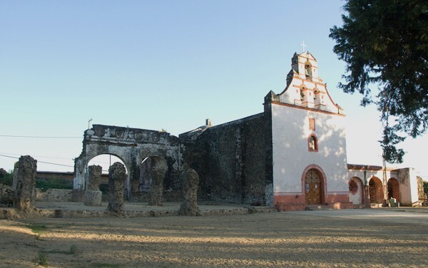 Nepopualco, Morelos, Santiago & capilla abierta - Nepopualco, Morelos
