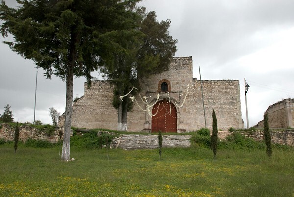 San Juan Bautista, façade - San Juan Teposcolula, Oaxaca