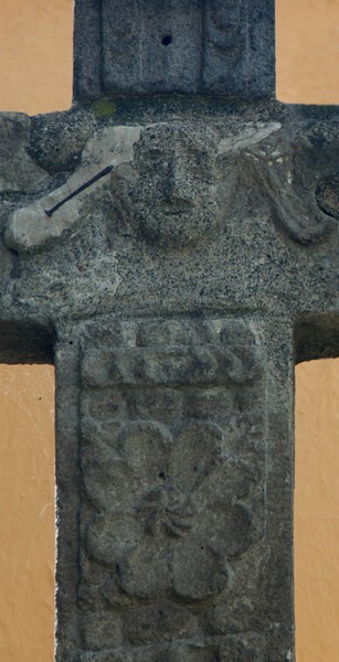 Santísima Trinidad Axixtla, atrial cross, front crossing - Santísima Trinidad