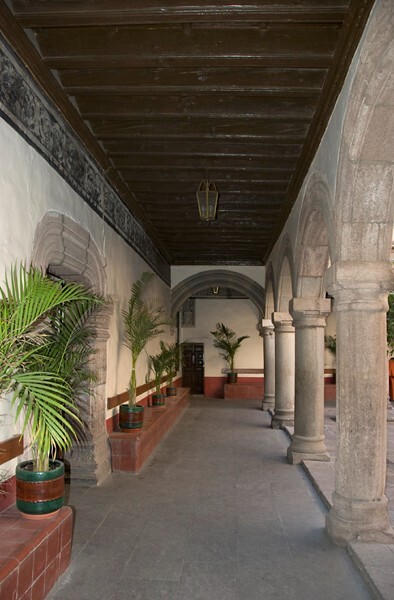 Lower cloister walk - Corpus Cristi