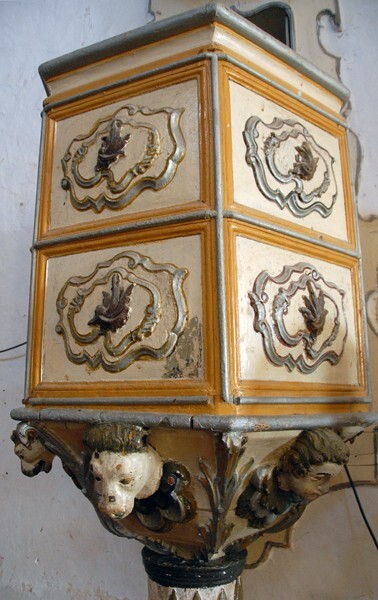 San Luis Obispo, pulpit - Calkiní, Campeche