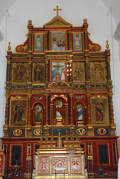 Los Tres Reyes, high altar - Tizimín, Yucatán