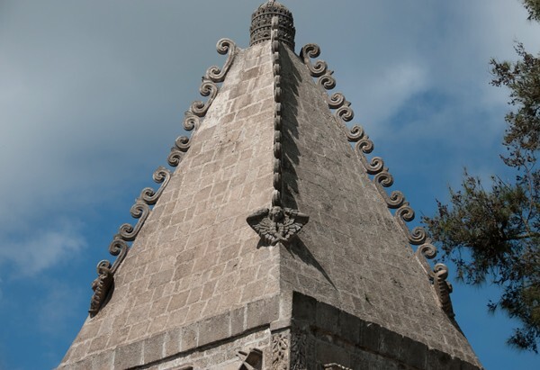 San Andrés, SW posa, dome - San Andrés, Southwest posa chapel