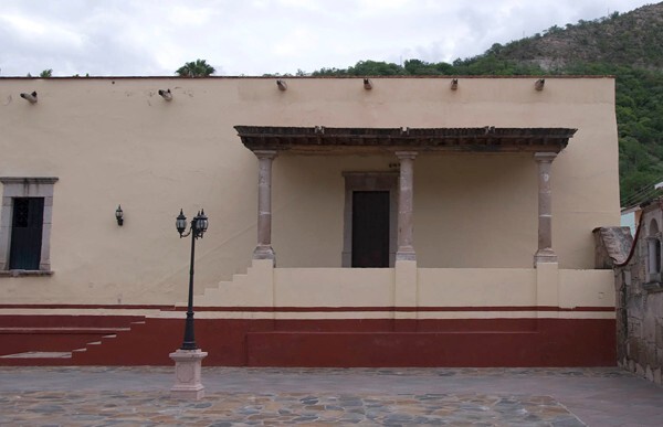 San Pascual de Bailón, convento loggia - Chimaltitlán, Jalisco