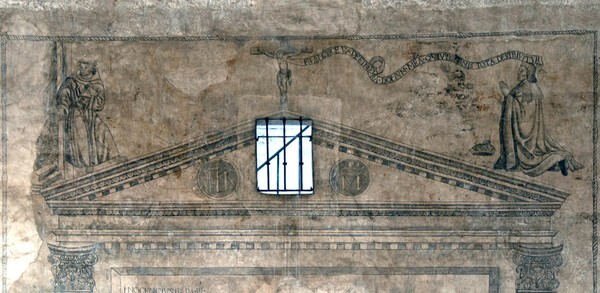 Convento portal mural - La Asunción de Nuestra Señora (Catedral), façade, porciúncula door, capilla abierta, cloister