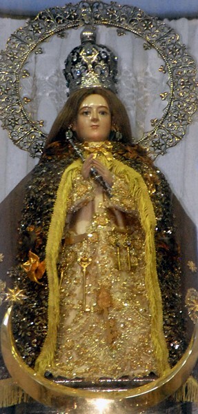 Nuestra Señora del Sagrario, nave statue - Tamazula de Gordiano, Jalisco