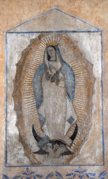 Virgin Immaculate - Upper cloister walk murals