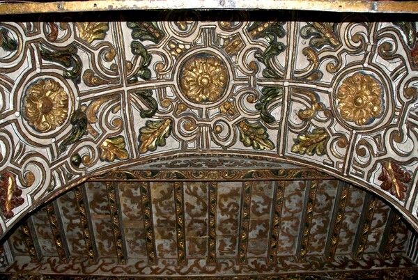 Sotocoro, ceiling & arch - Choir Loft & Sotocoro