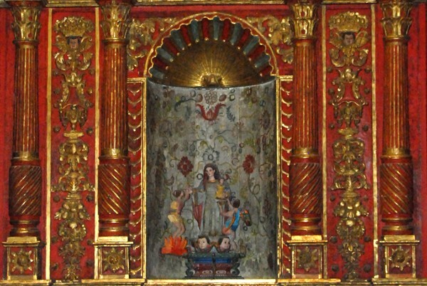 Lower tier - San Miguel Arcángel, nave San Agustín retablo