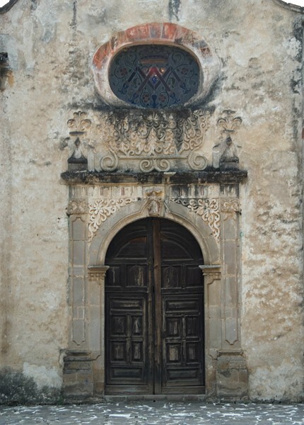 La Soledad, façade - Malinalco, México