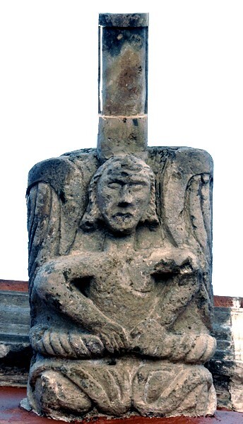 Santiago Apóstol, cloister gargoyle - Tonalá, Jalisco