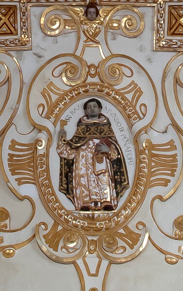 Convent stairwell vault, St. Raymond Penafort - Convento