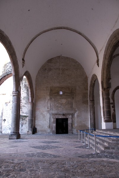 Capilla abierta & convento portal - La Asunción de Nuestra Señora (Catedral), façade, porciúncula door, capilla abierta, cloister