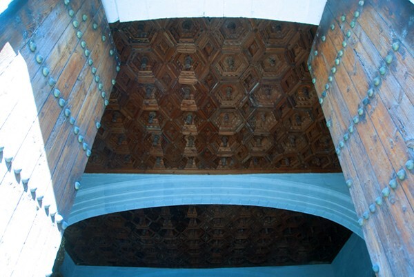 Doors & sotocoro - Sotocoro, nave & sanctuary vaulting