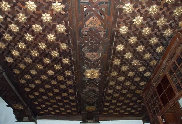 Sotocoro alfarje ceiling with harneruelo - La Asunción de Nuestra Señora, atrio, portería, and nave & choir ceilings