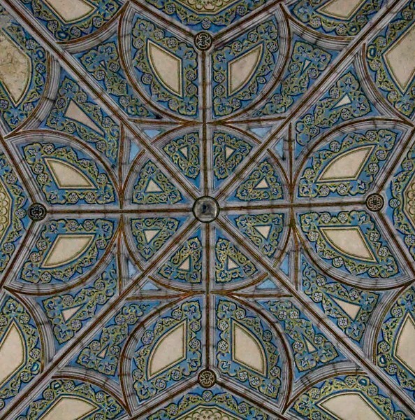 Crossing, ribbed vault - San Pablo, nave, sacristy & cloister