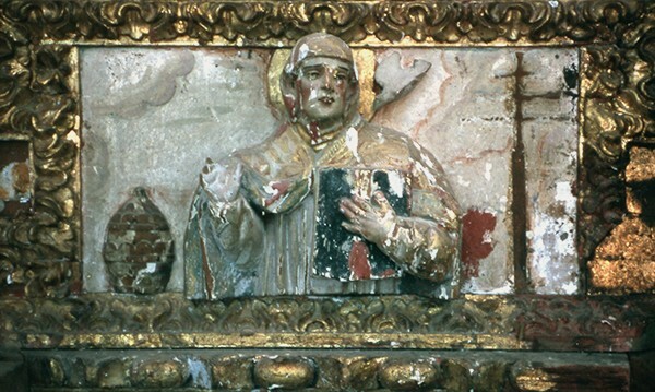 Altar predella - Santa Mónica