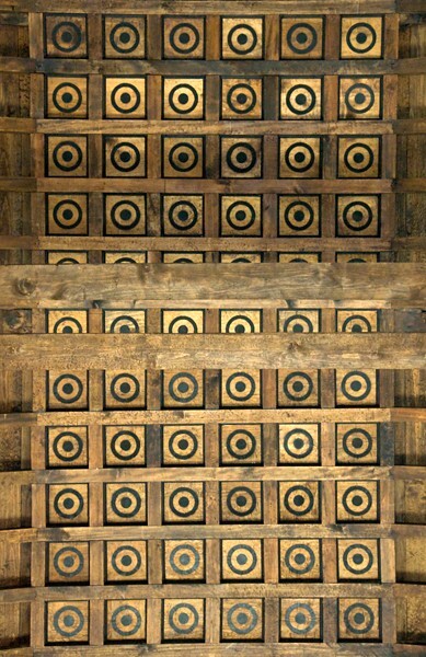 Artesonado ceiling - Santo Domingo