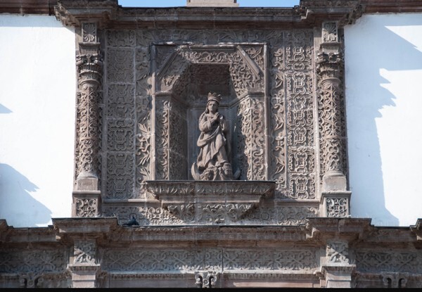 Façade, top tier - La Soledad