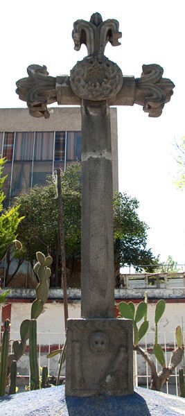 Atrial cross, front - Santa Cruz Atoyac