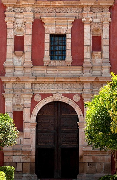 San Sebastián, façade - Venado, San Luis Potosí