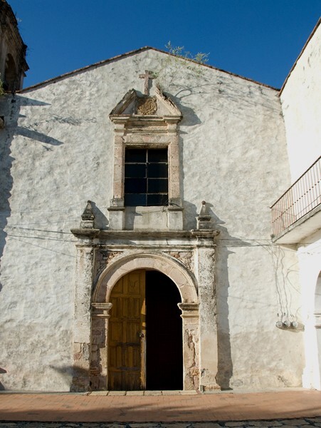 Sultepec, México, San Miguel, façade - Sultepec, México
