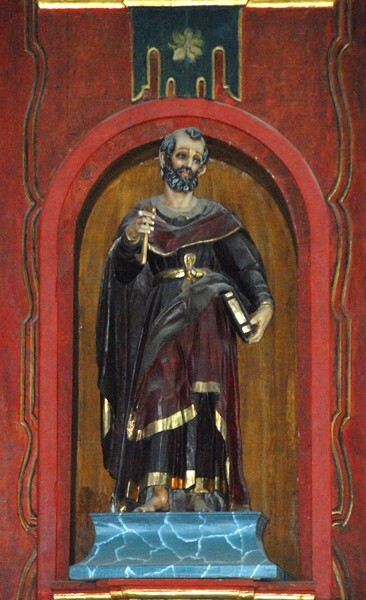 San Francisco de Asís, high altar, St. Paul - Hecelchakán, Campeche