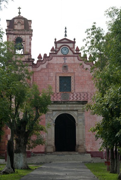 Morelos, La Concepción, façade - Zacualpan de Amilpas, Morelos