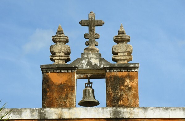 San Juan Bautista, sacristy espadaña - Tekax, Yucatán