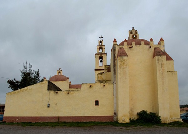 Santa María del Pino, apse - Pino Suárez, Hidalgo