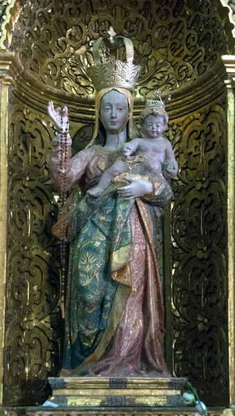 Nave El Rosario altar, Our Lady of the Rosary - San Andrés