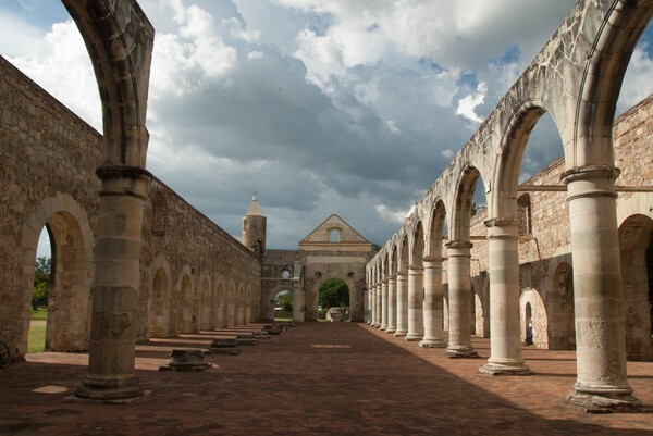 Cuilápam de Guerrero, Oaxaca, Santiago Matamoros, basílica capilla a - Oaxaca