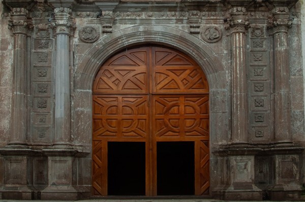 15_Atotonilco el Grande, Hidalgo, San Agustín, façade portal - Atotonilco el Grande, Hidalgo