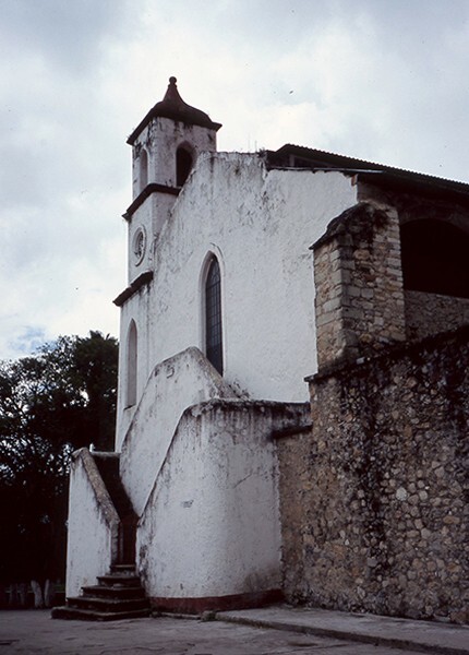 South portal & bell-tower - Molango, Hidalgo