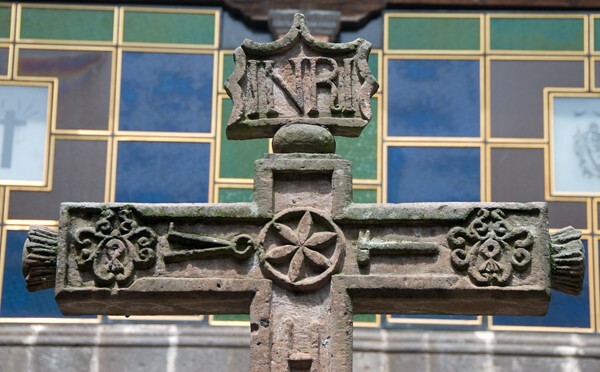 Cloister cross, back crossing - SS Pedro y Pablo