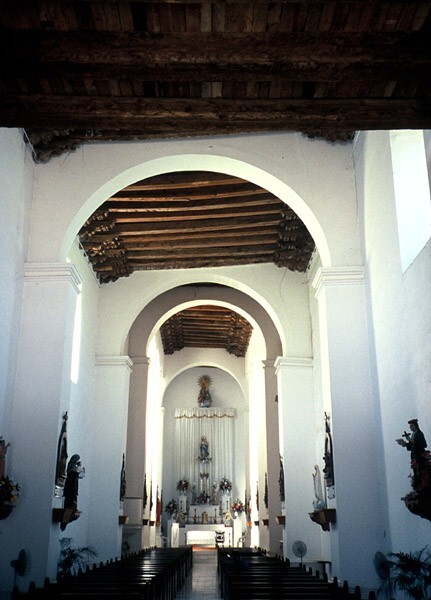 La Asunción de Nuestra Señora, nave & sanctuary - Arizpe, Sonora