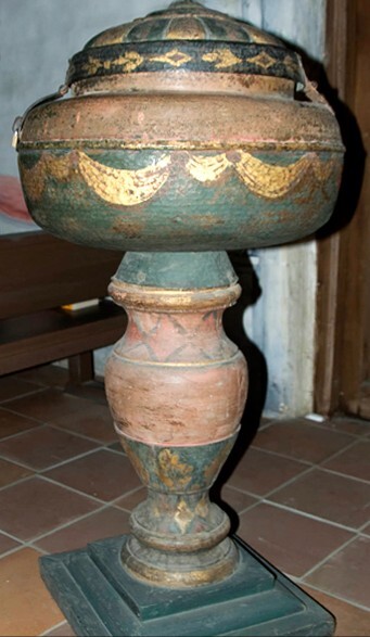 Baptismal font - Mission San José