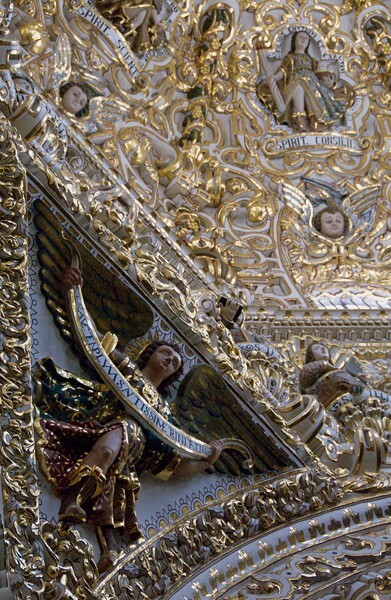 Cupola pendentive - Capilla del Rosario