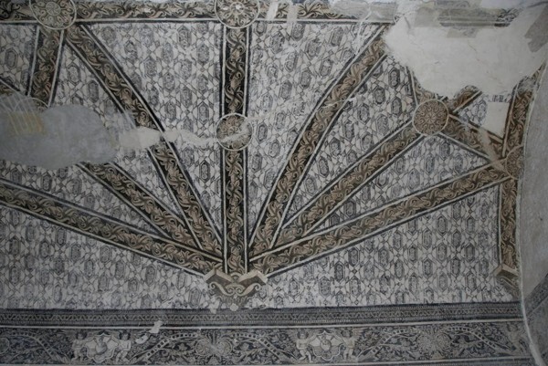 Refectory ceiling - Nave, sotocoro & refectory