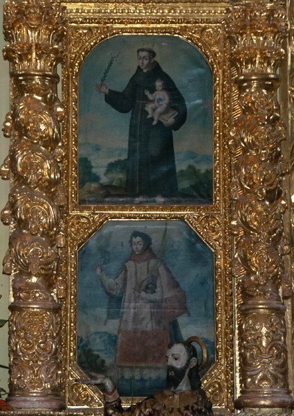 First tier (left) paintings - High Altar