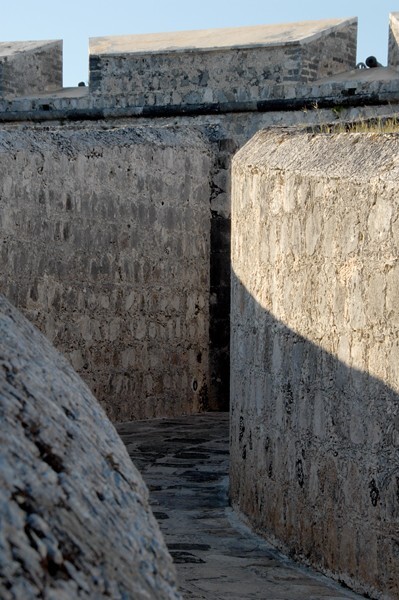 Fuerte de San Miguel, entrance ramp - Fuerte de San Miguel