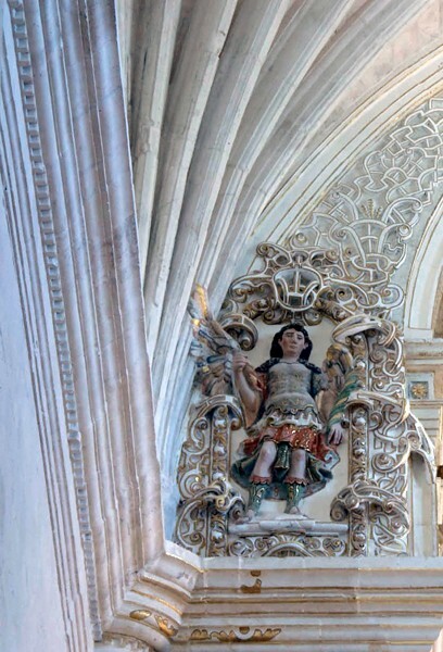 Chancel arch (upper left), St. Michael - High Altar & Chancel Arch