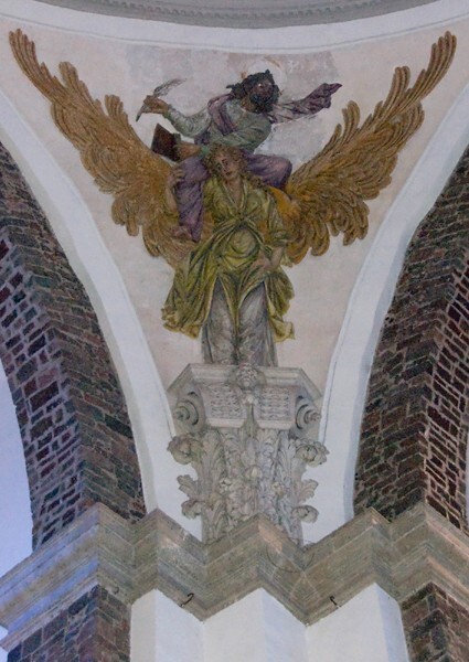 Cupola pendentive, St. Matthew Evangelist - Santiago