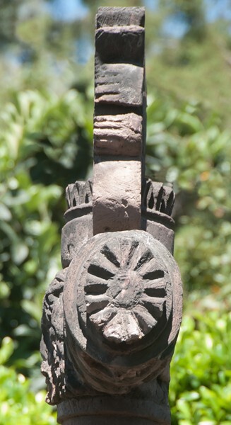 San Pedro Apóstol, atrial cross, finial - Tlalpan