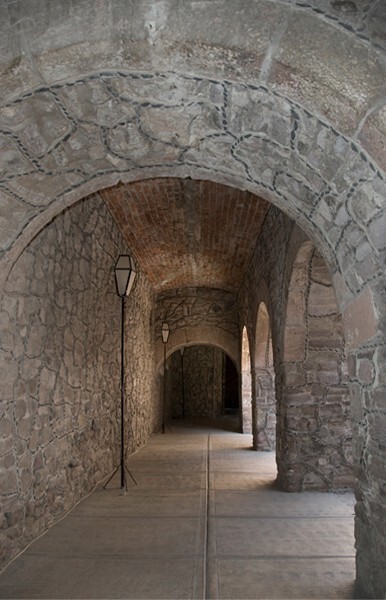 Lower cloister walk - San Antonio de Padua