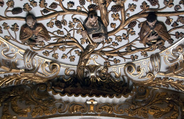 St. Dominic family tree, base figures (Dominic, center) - Sotocoro