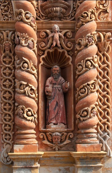 Lower story (right), St. Paul - Façade, lateral portal & sacristy door
