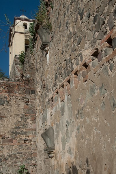 San Felipe, cloister wall of ruined church - Ixtacuixtla, Tlaxcala