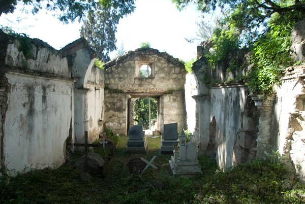 El Calvario, nave - Guelatao, Oaxaca