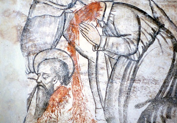 Santo Domingo, anteportería mural - Izúcar de Matamoros, Puebla